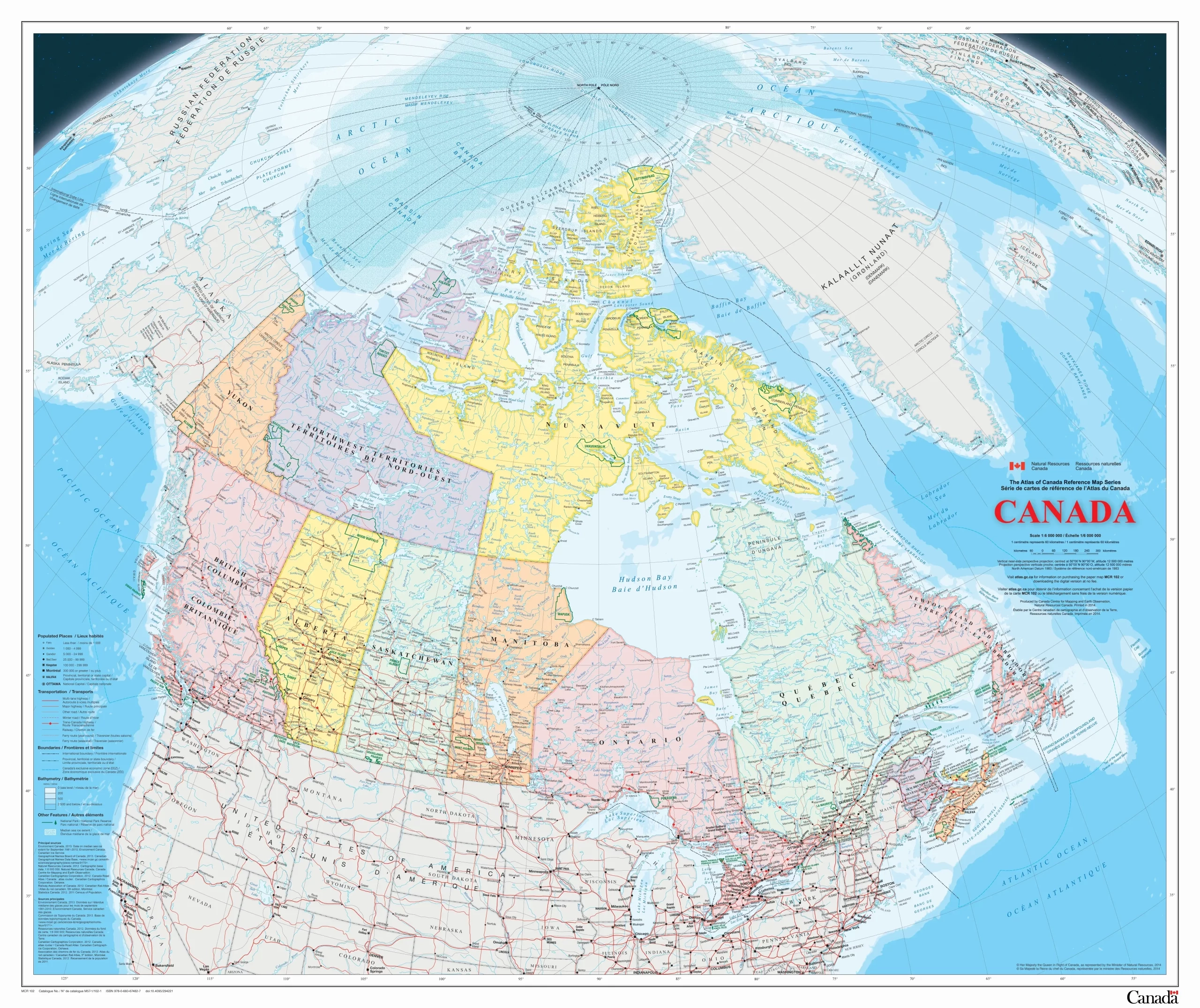 Large Printable Detailed Reference Map Of Canada With Cities And Towns Canada Maps Large Printable Detailed Reference Map Of Canada With Cities And Towns Canada Maps