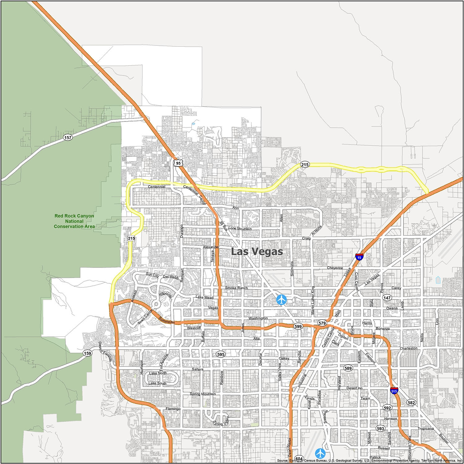 Map Of Las Vegas Strip Printable