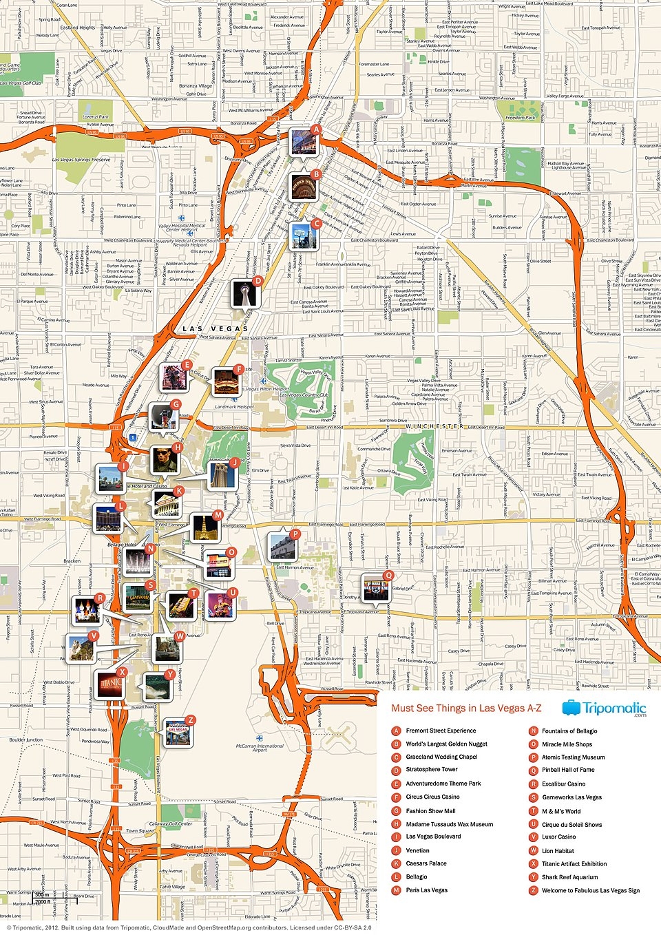 Las Vegas The Strip Travel Guide At Wikivoyage