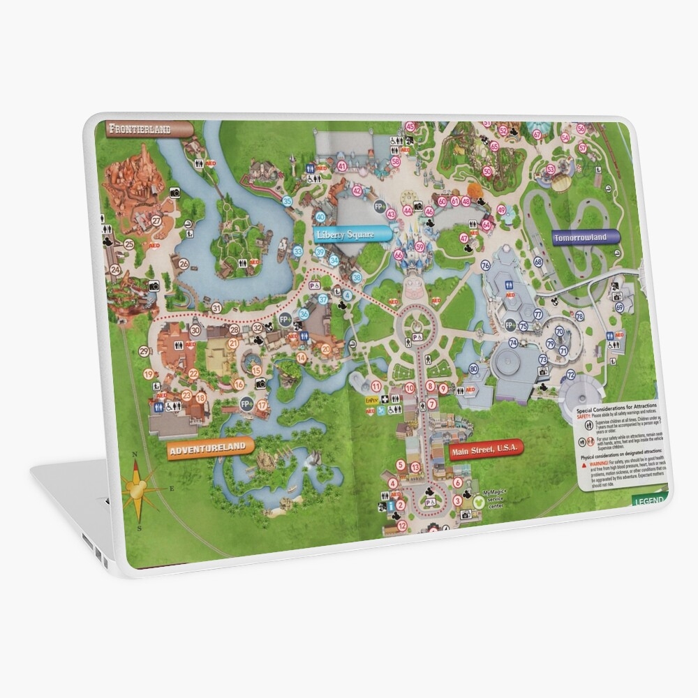 Magic Kingdom Map