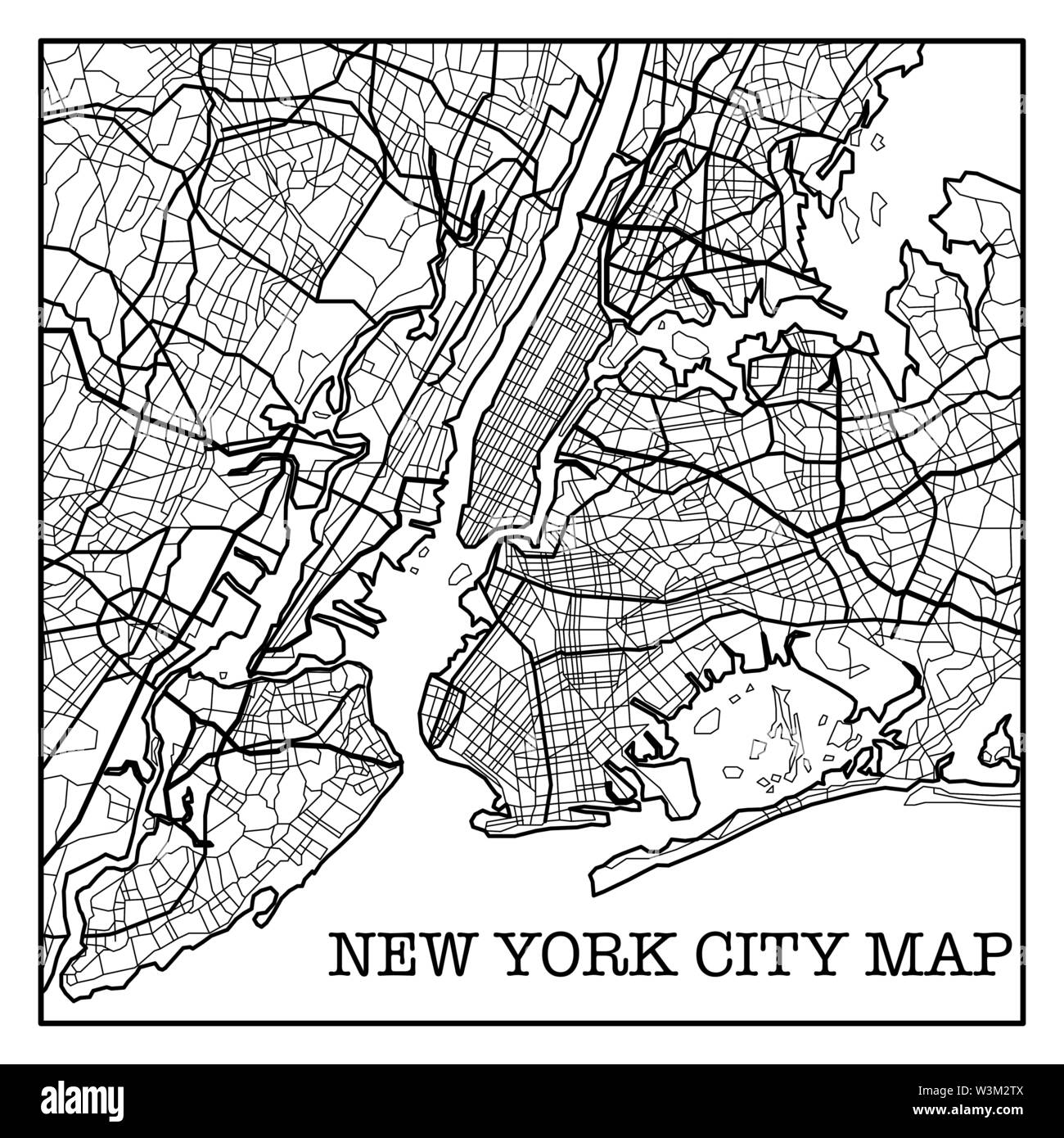Printable Nyc Map