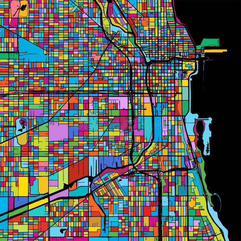 Map Chicago Stock Illustrations 1 976 Map Chicago Stock Illustrations Vectors U0026 Clipart Dreamstime