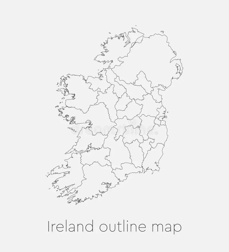 Map Ireland Provinces Stock Illustrations 219 Map Ireland 