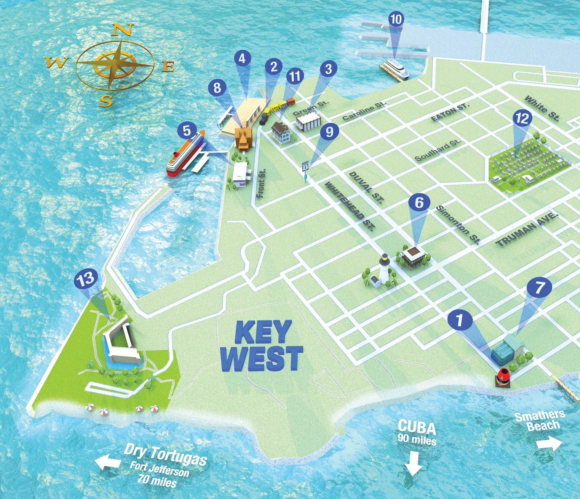 MAP IT OUT Key West Florida Weekly MAP IT OUT Key West Florida Weekly