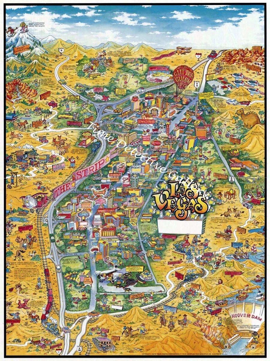 Printable Map Of Las Vegas Nv
