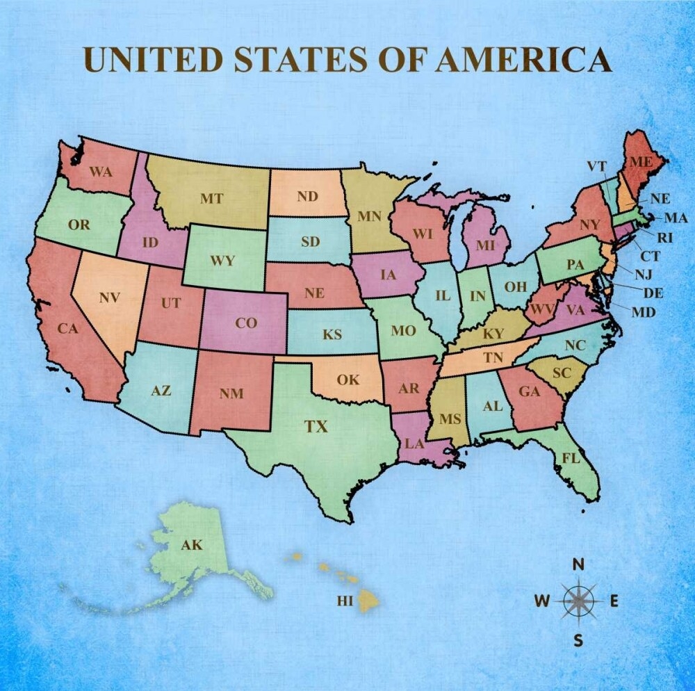 Maps Of United States Printable