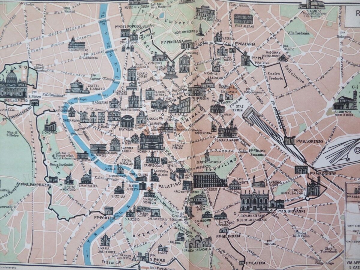 Map Of Vatican City A Guide To The Heart Of Catholicism