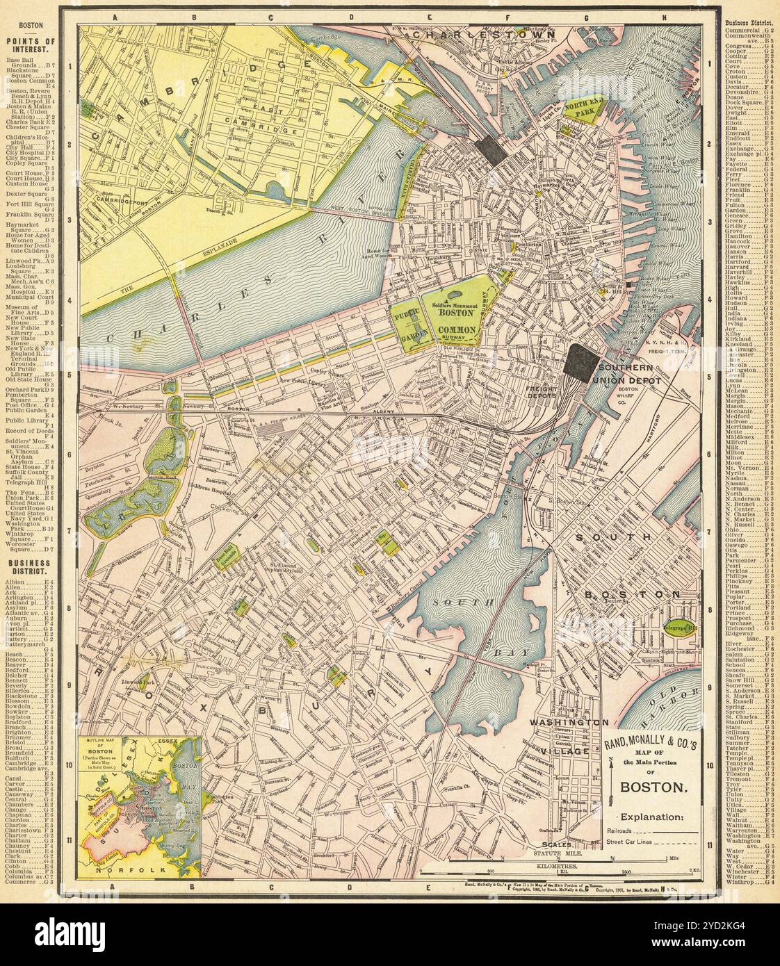 Map Usa Boston Hi res Stock Photography And Images Page 3 Alamy