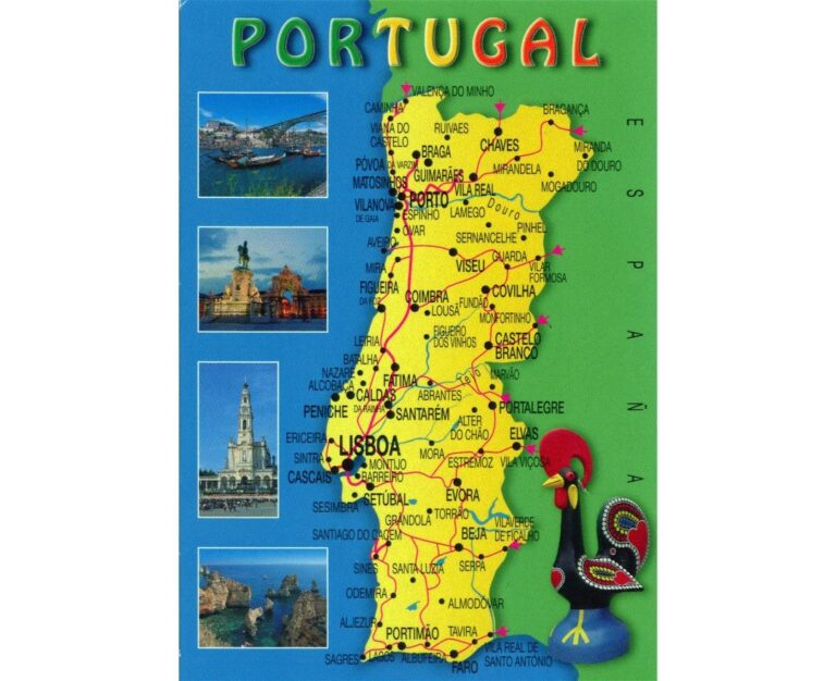 Maps Of Portugal Collection Of Maps Of Portugal Europe Mapsland Maps Of The World