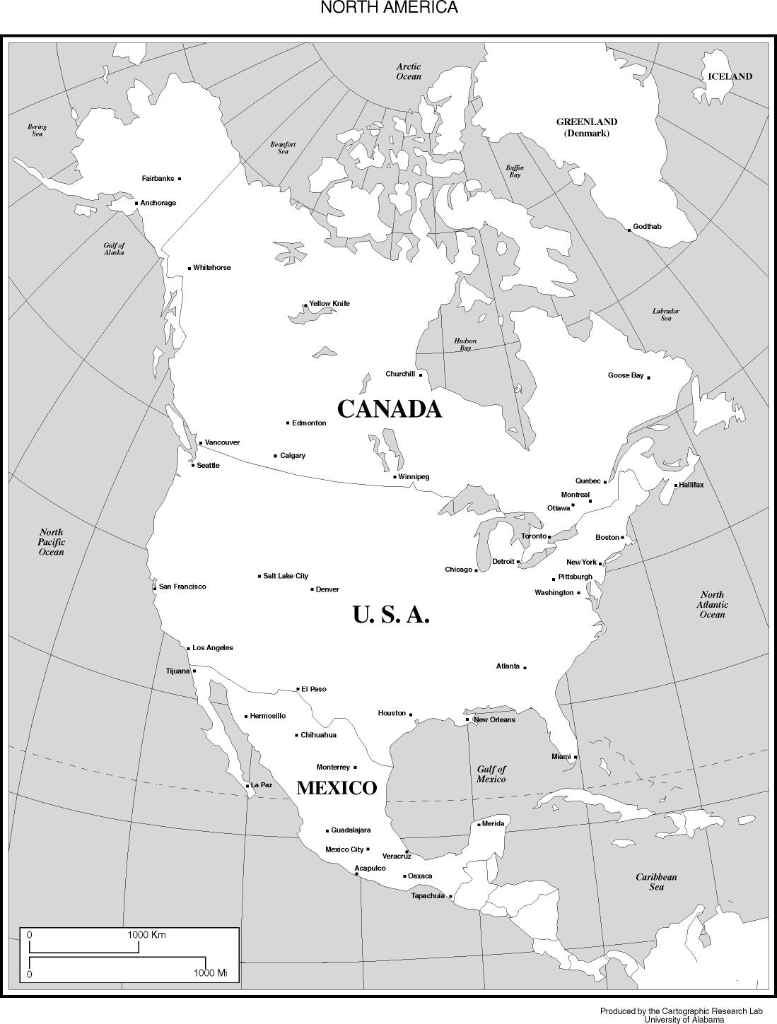 Maps Of The Americas