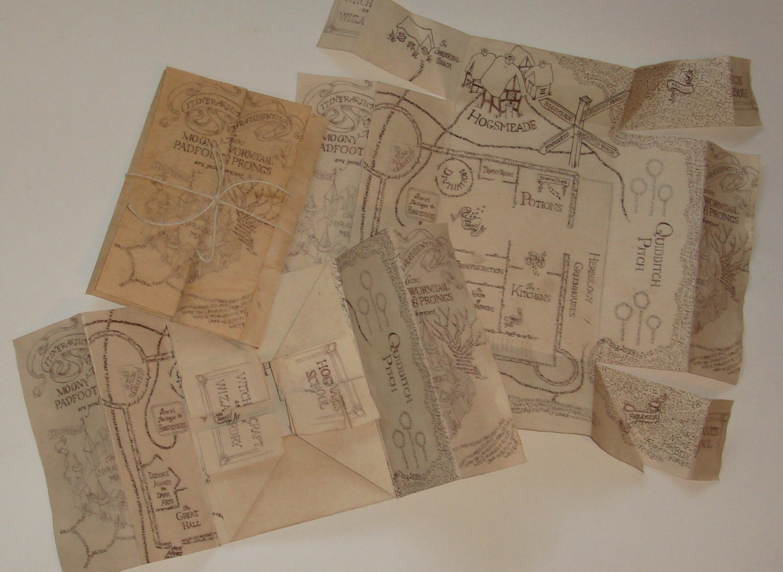 Printable Marauders Map Pdf