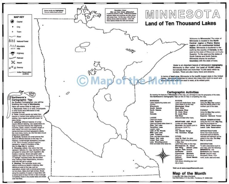 Minnesota Map