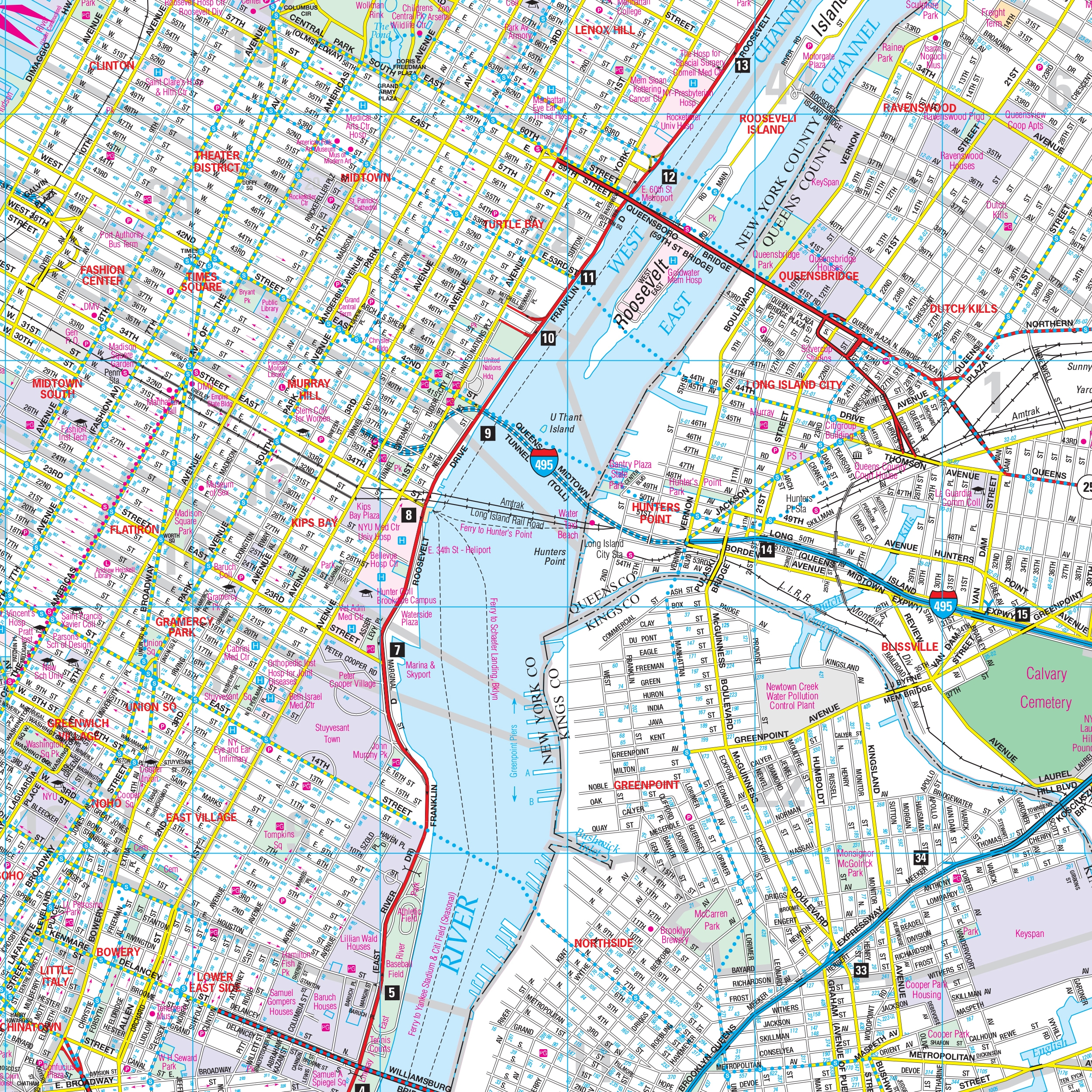 New York Subway Map Printable