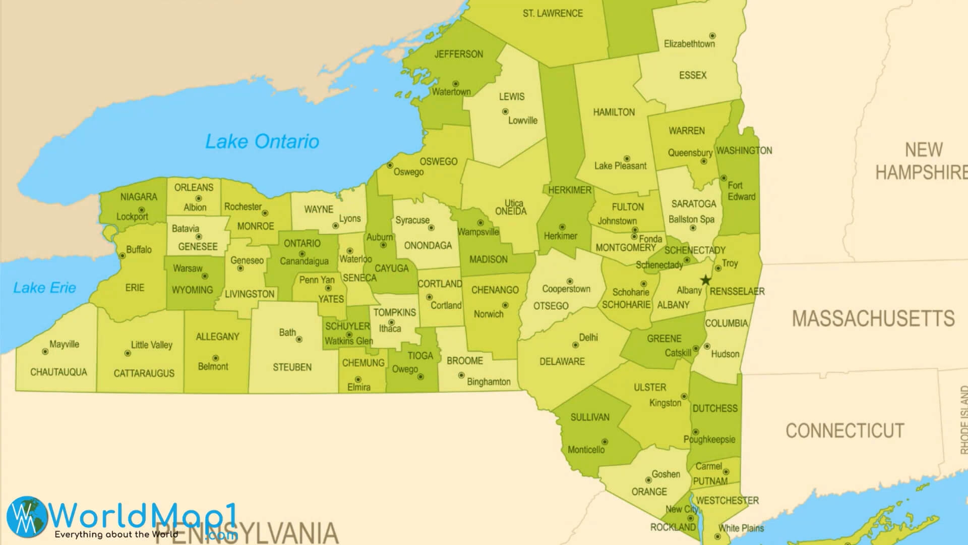 Us Map With Major Cities Printable