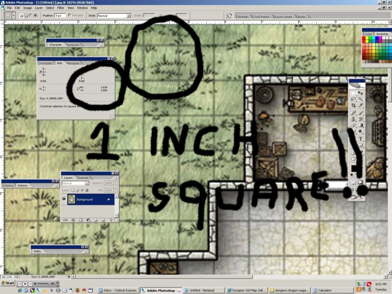 NewbieDM Tutorial Printing Battle Maps To A 1 Scale Www Newbie DM 