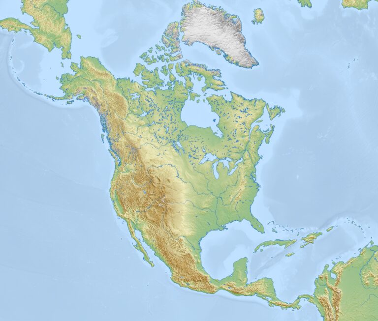  North America Physical Map Blank jpg 