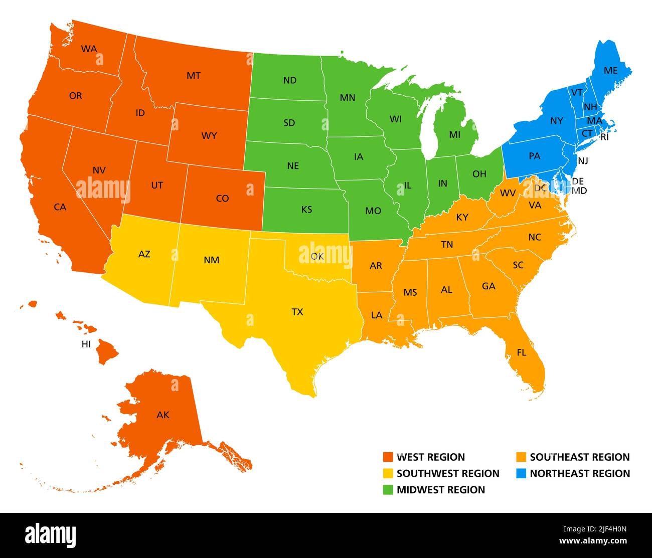 Northeast United States Map Hi res Stock Photography And Images Alamy