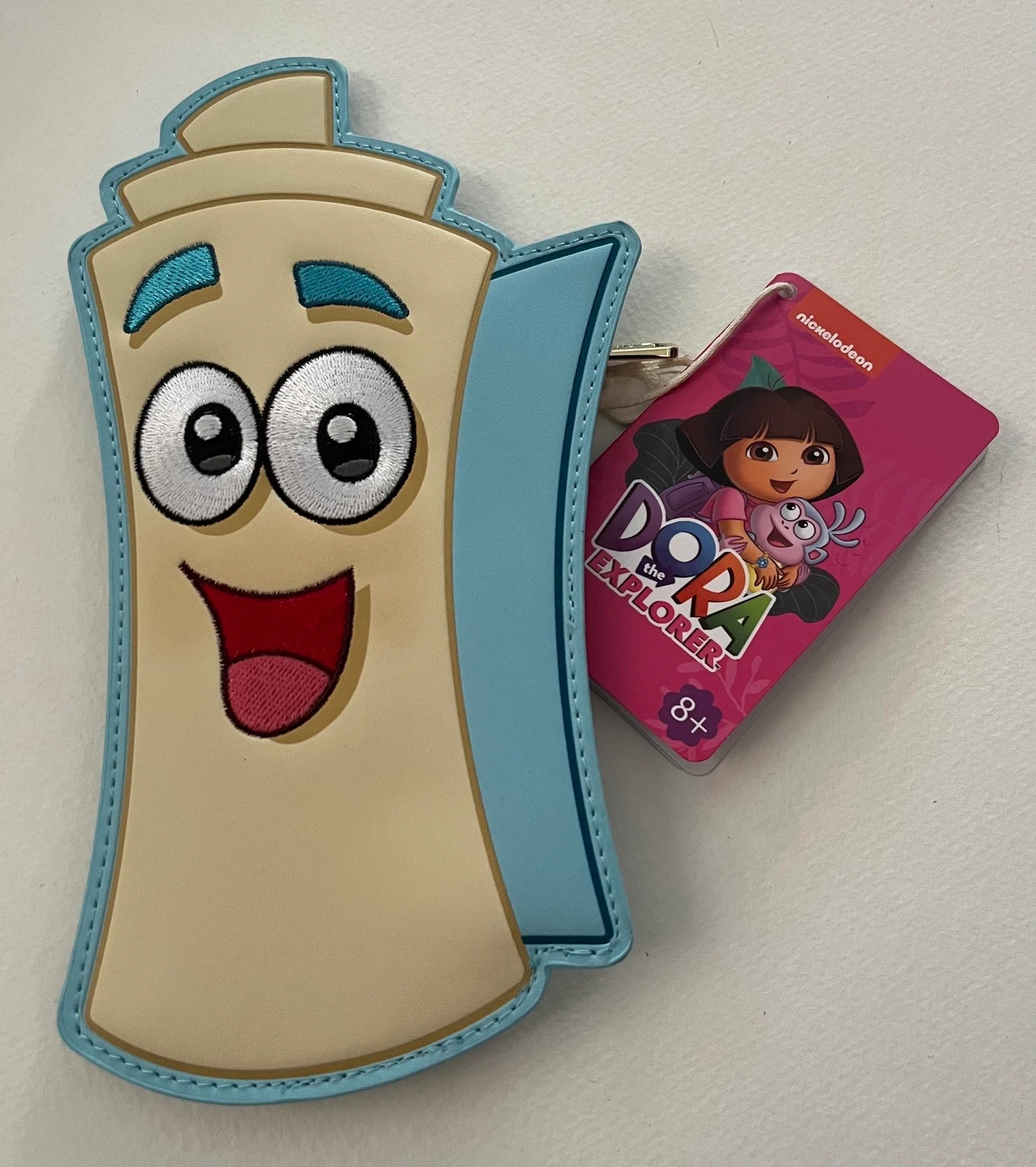 NWT Loungefly Dora The Explorer Map Large Card Holder