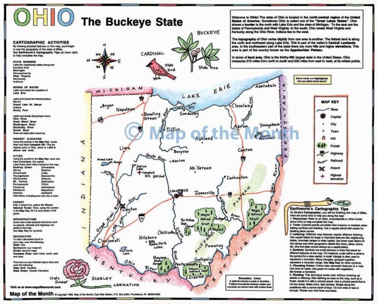 Ohio Map