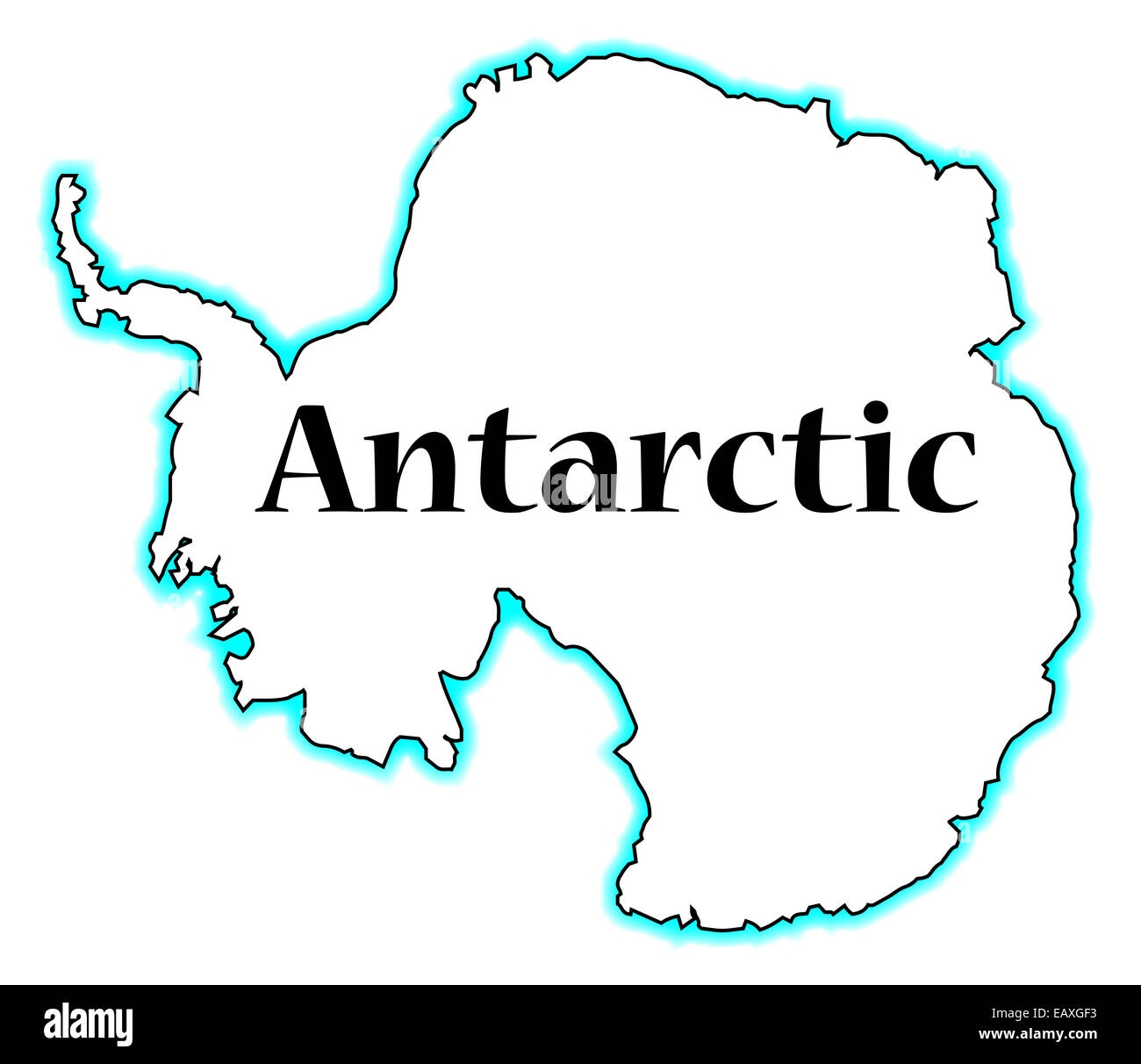 Free Printable Blank Map Of Antarctica