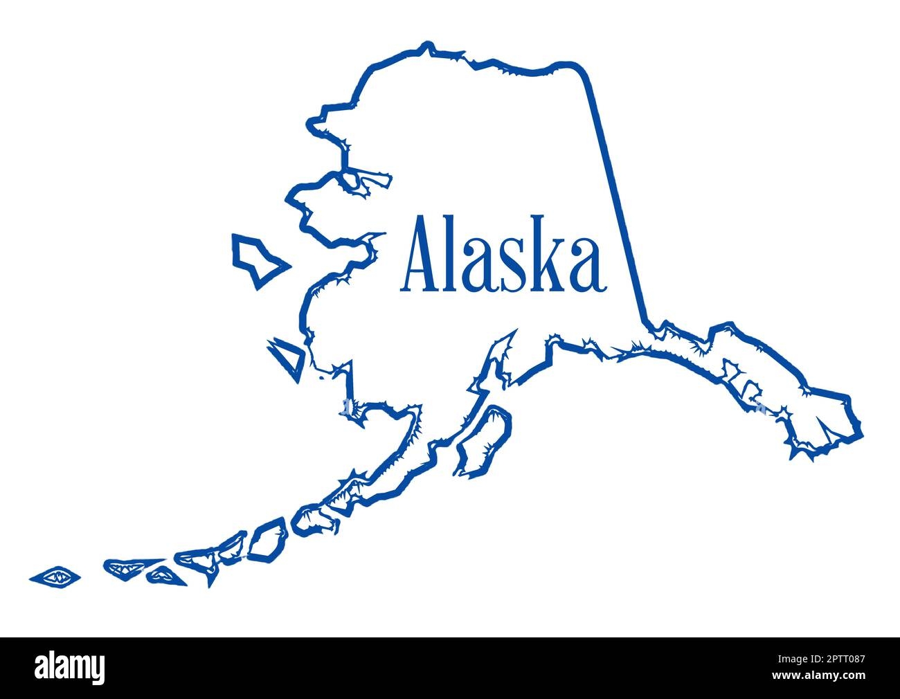 Alaska Map Printable