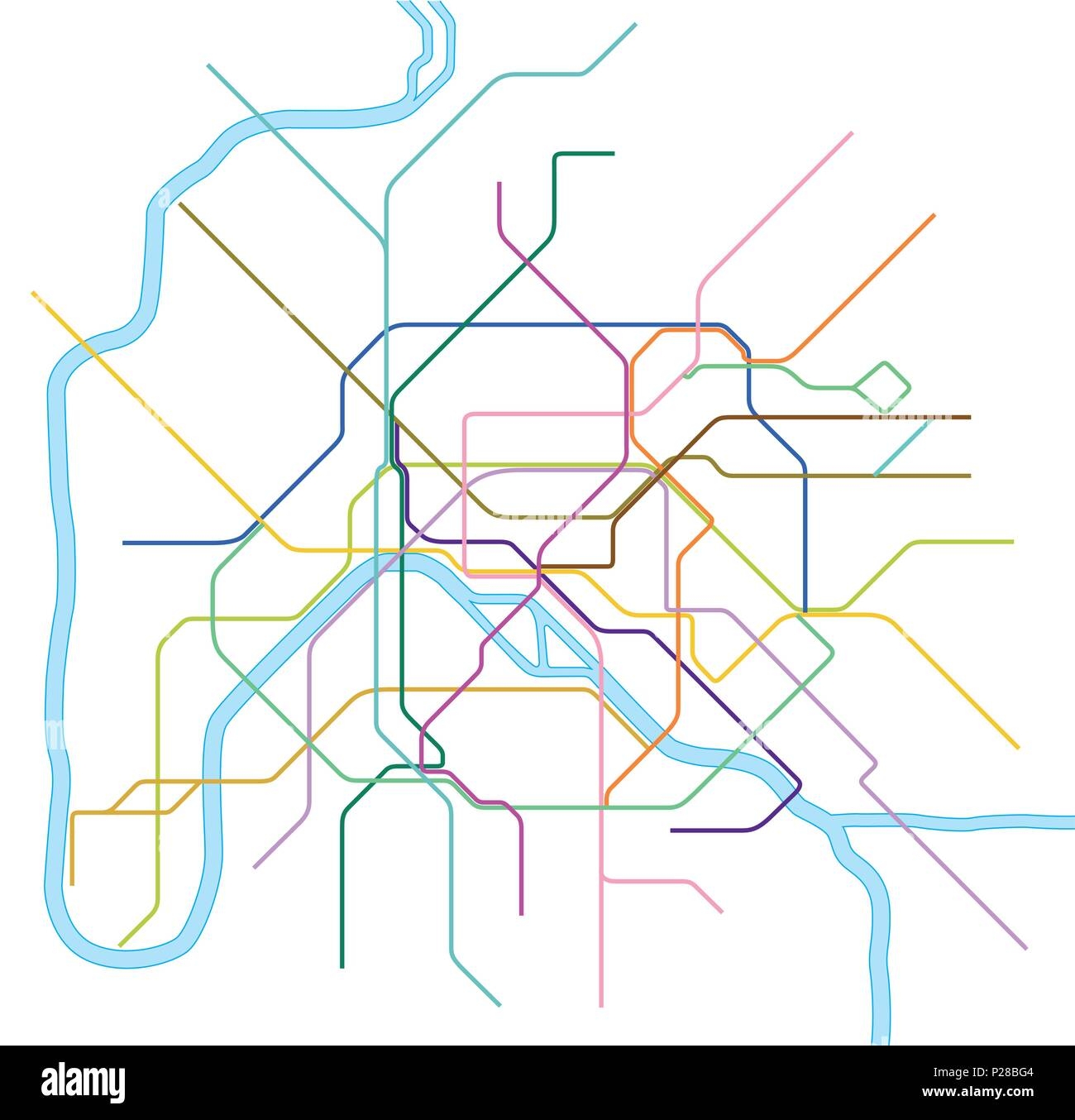 Paris Subway Map Printable