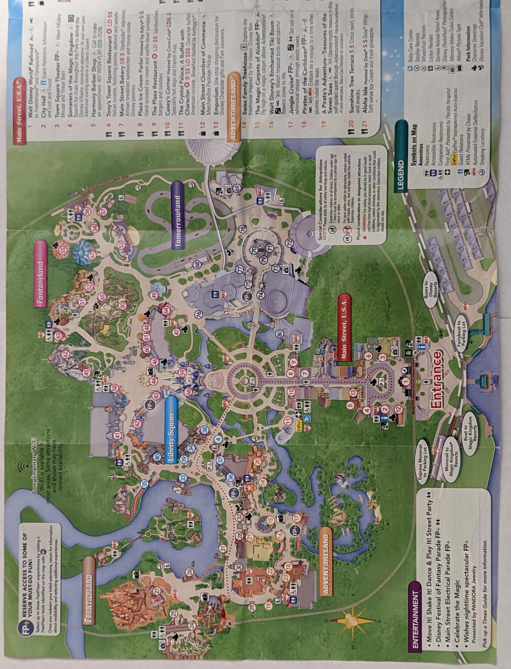 Park Magic Kingdom Map 2013 R DisneyMaps