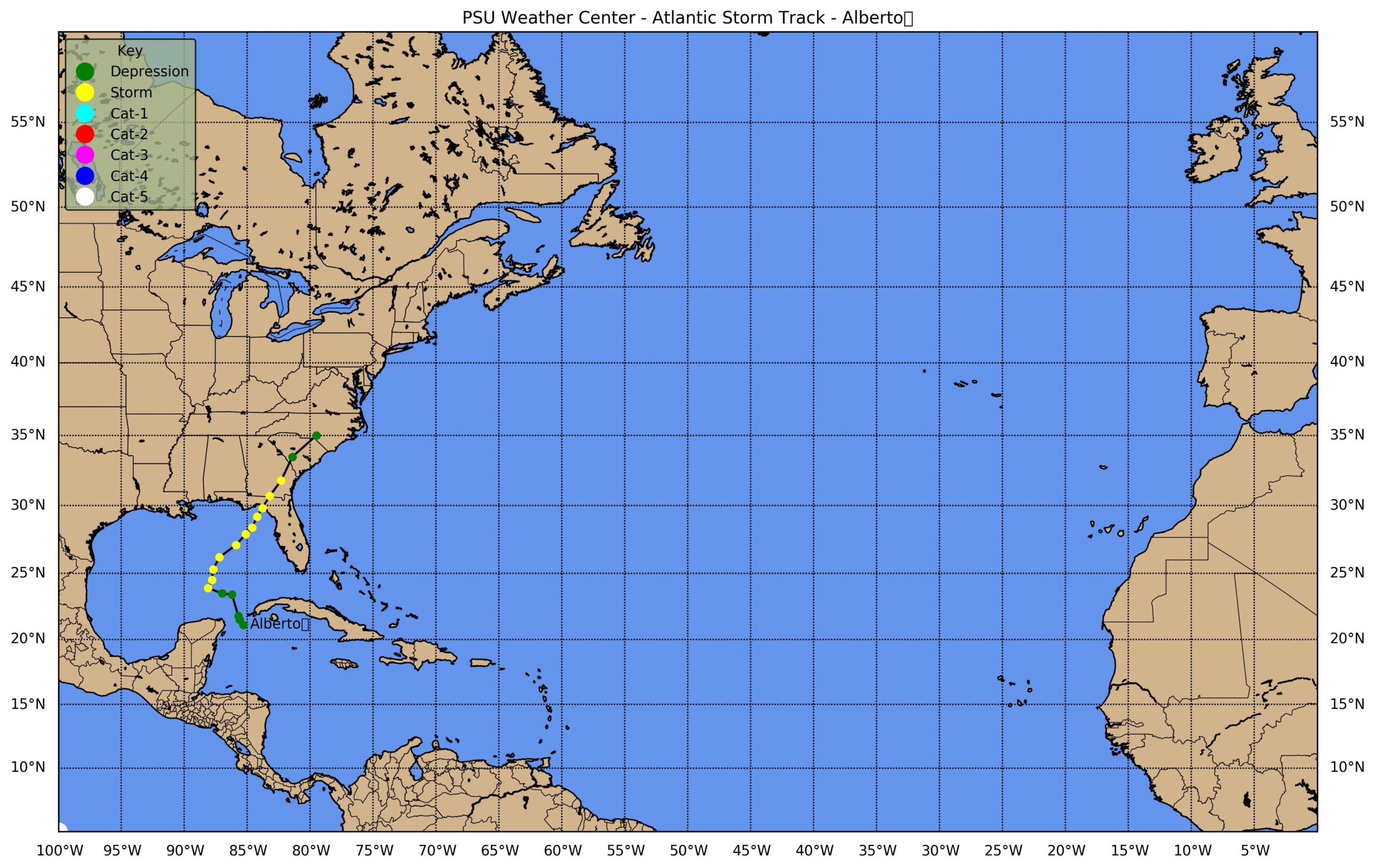 Plymouth State Weather Center 2006 Atlantic Hurricane Season Summary
