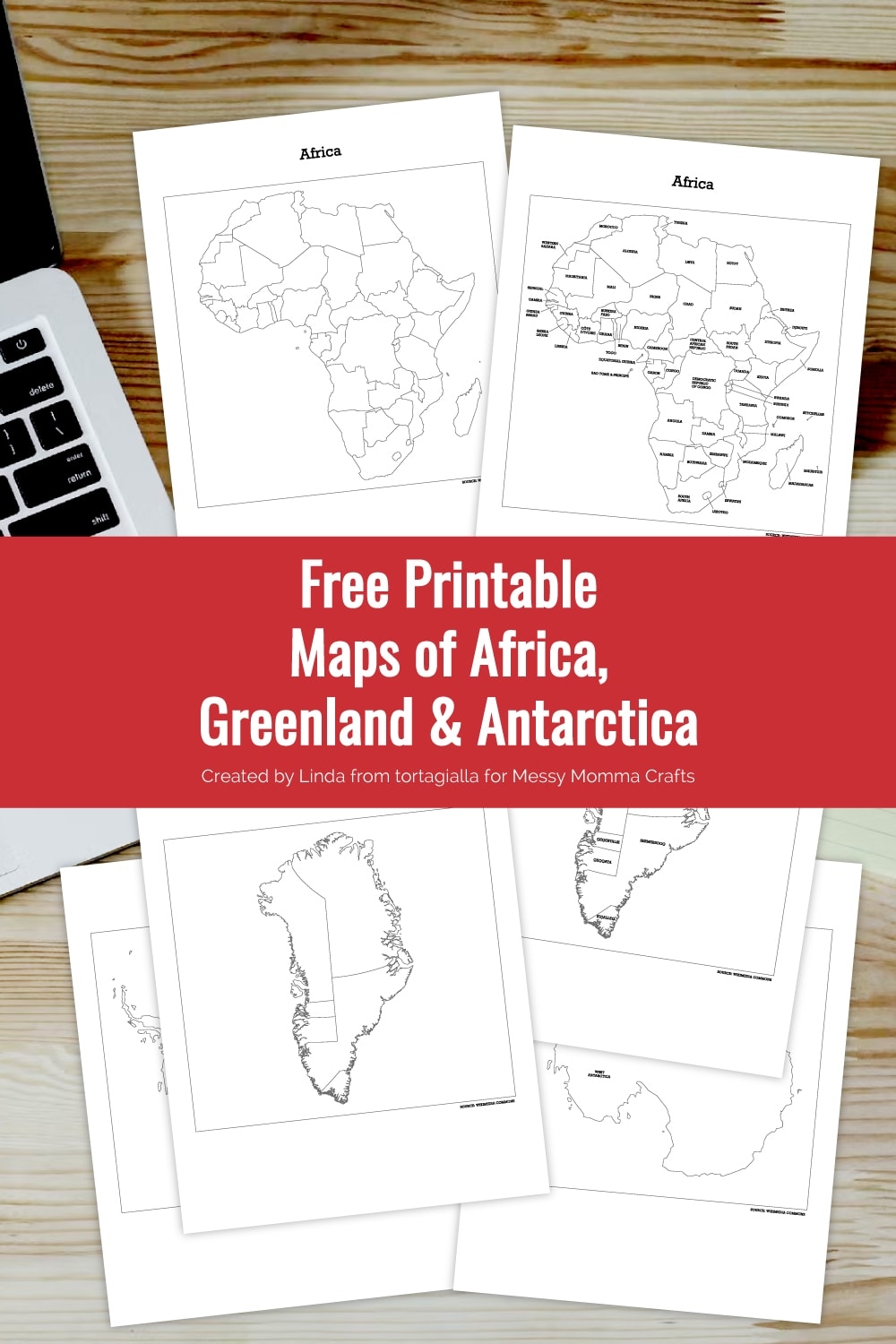 Free Printable Map Of Africa Blank