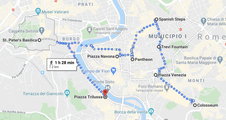 Rome In A Day Ultimate Self Guided Walking Tour Of Rome
