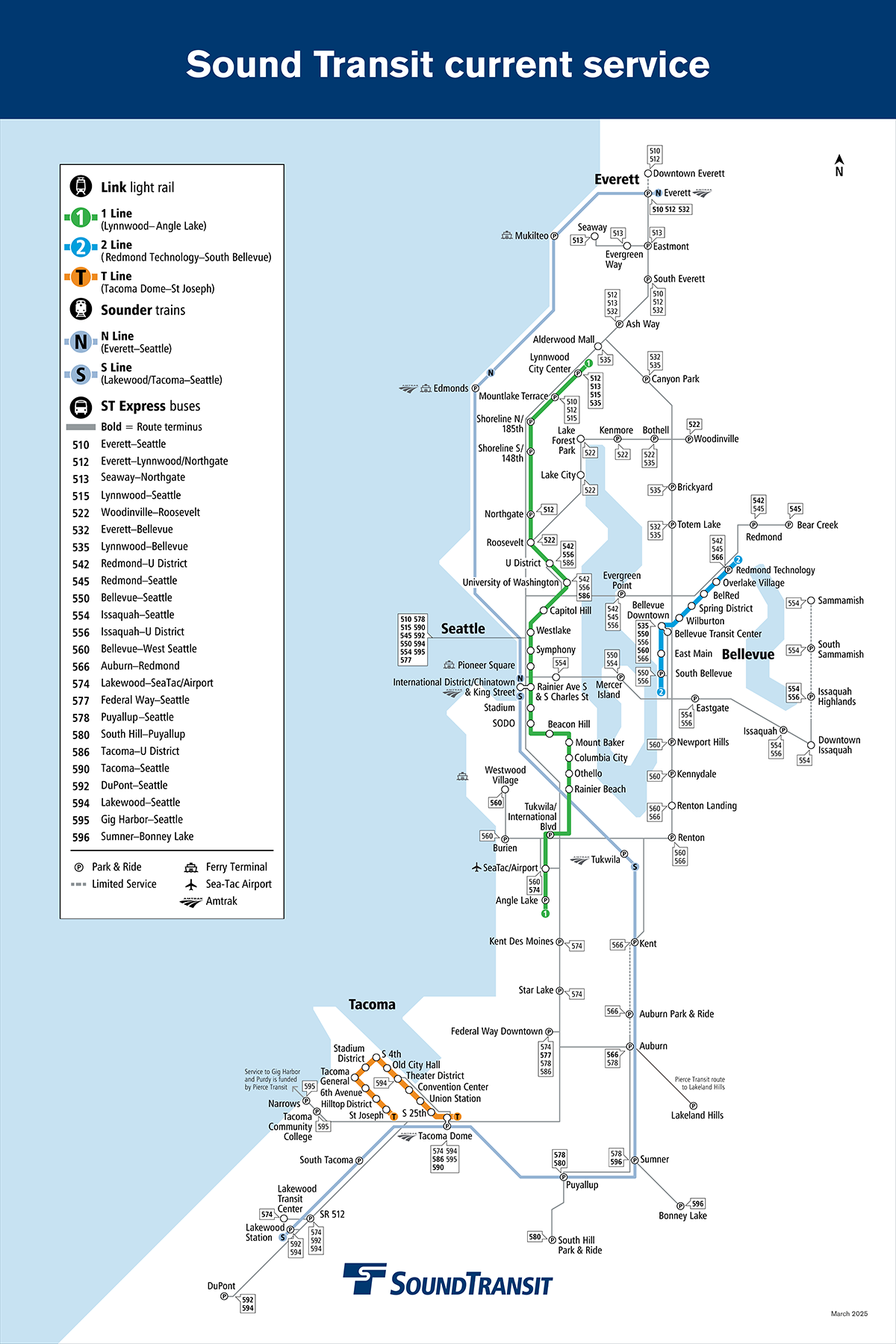 Schedules And Maps Sound Transit