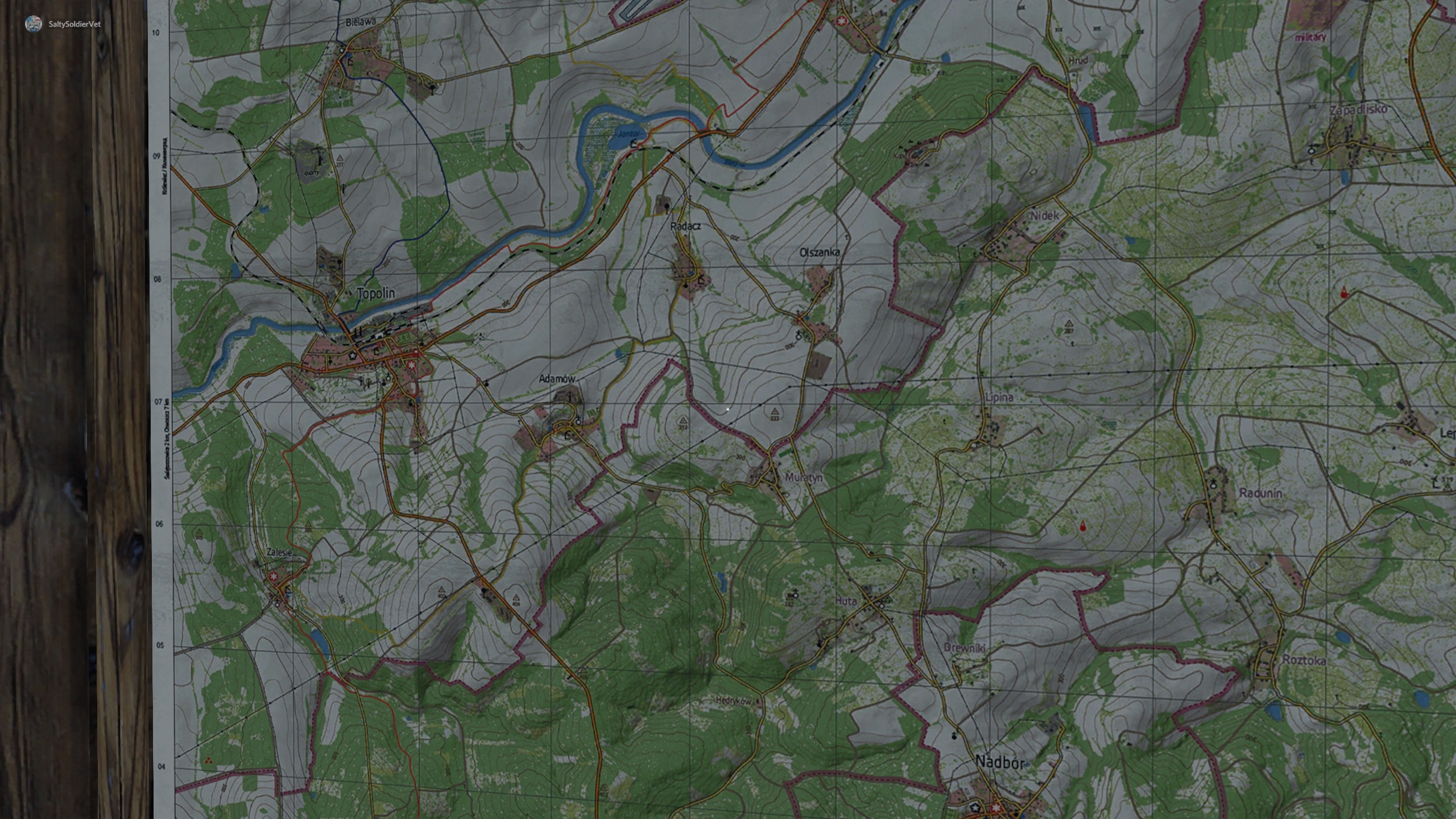 SCREEN SHOT Of Livonia Map From Hiking Trail Sorry If The 