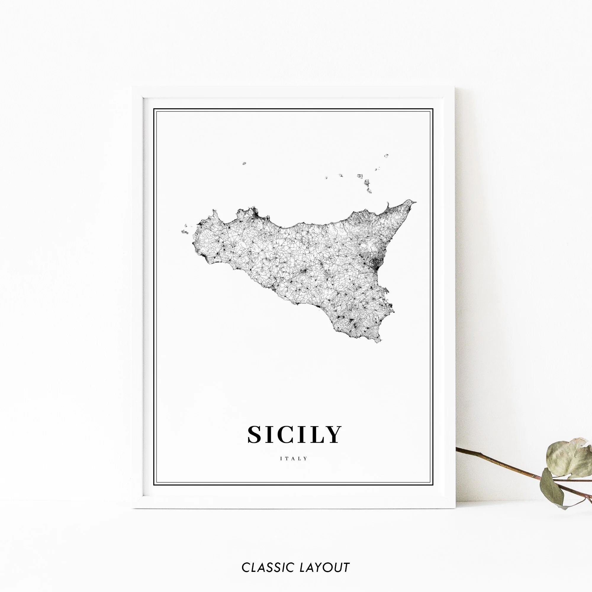 Printable Map Of Sicily Italy Printable Map Of Sicily Italy