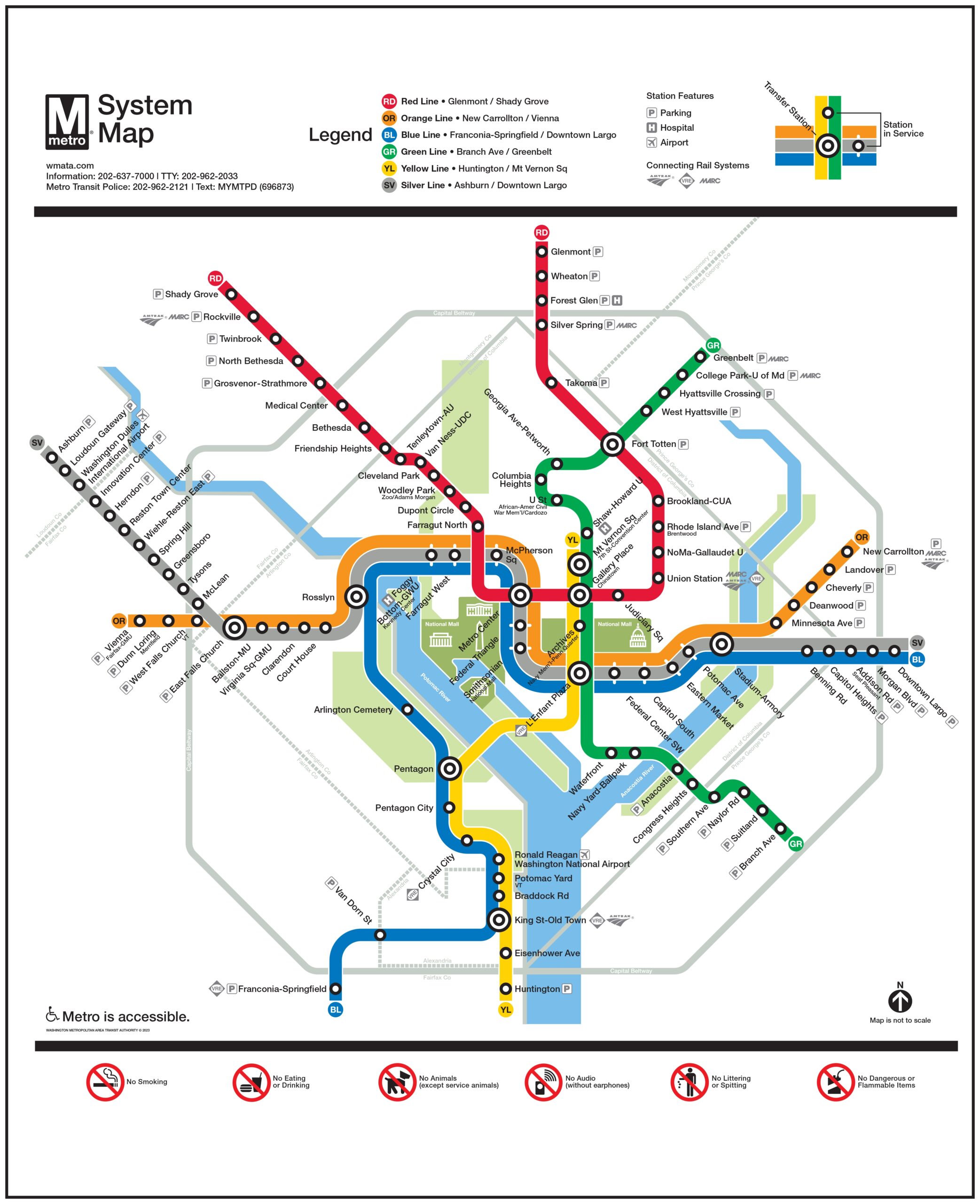 System Map WMATA System Map WMATA