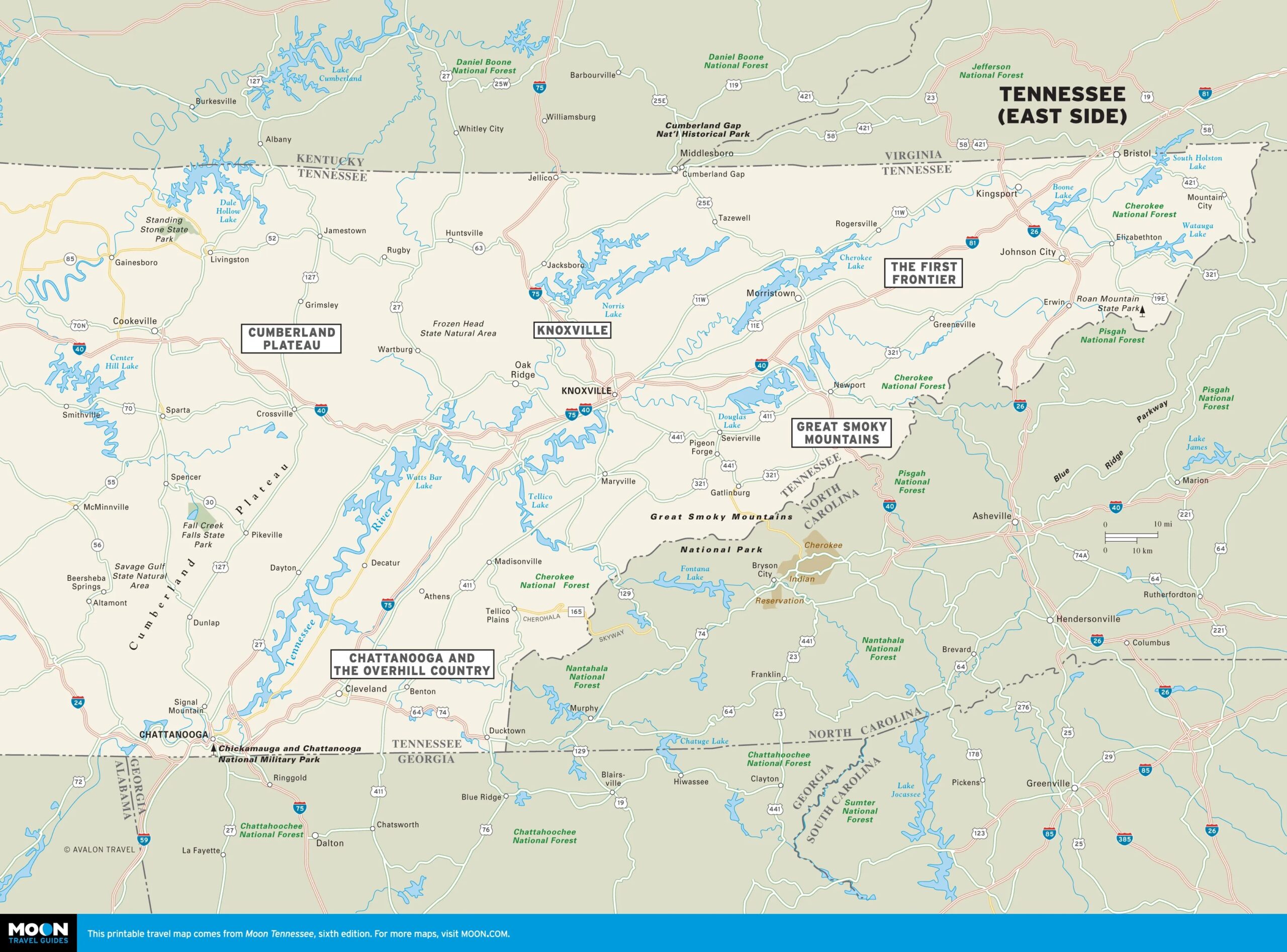 Tennessee Moon Travel Guides Tennessee Moon Travel Guides