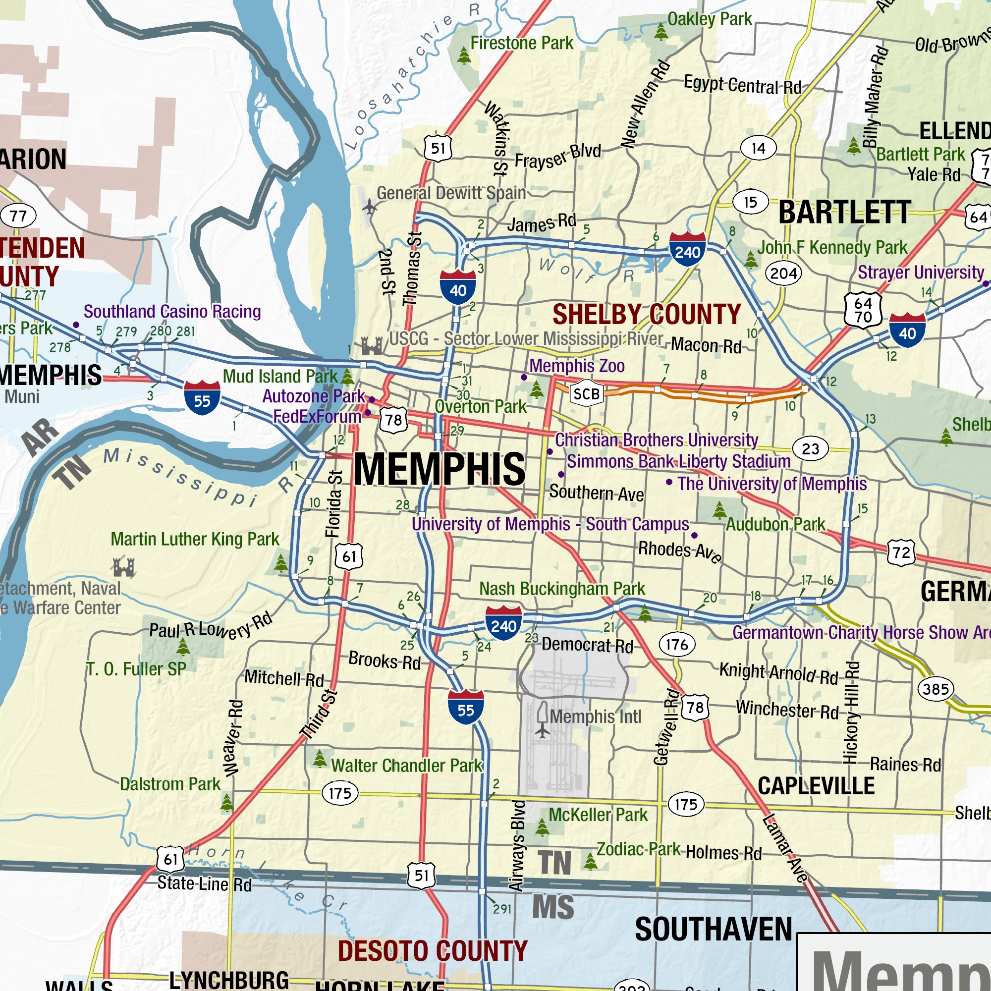 Printable Map Of Tn Printable Map Of Tn
