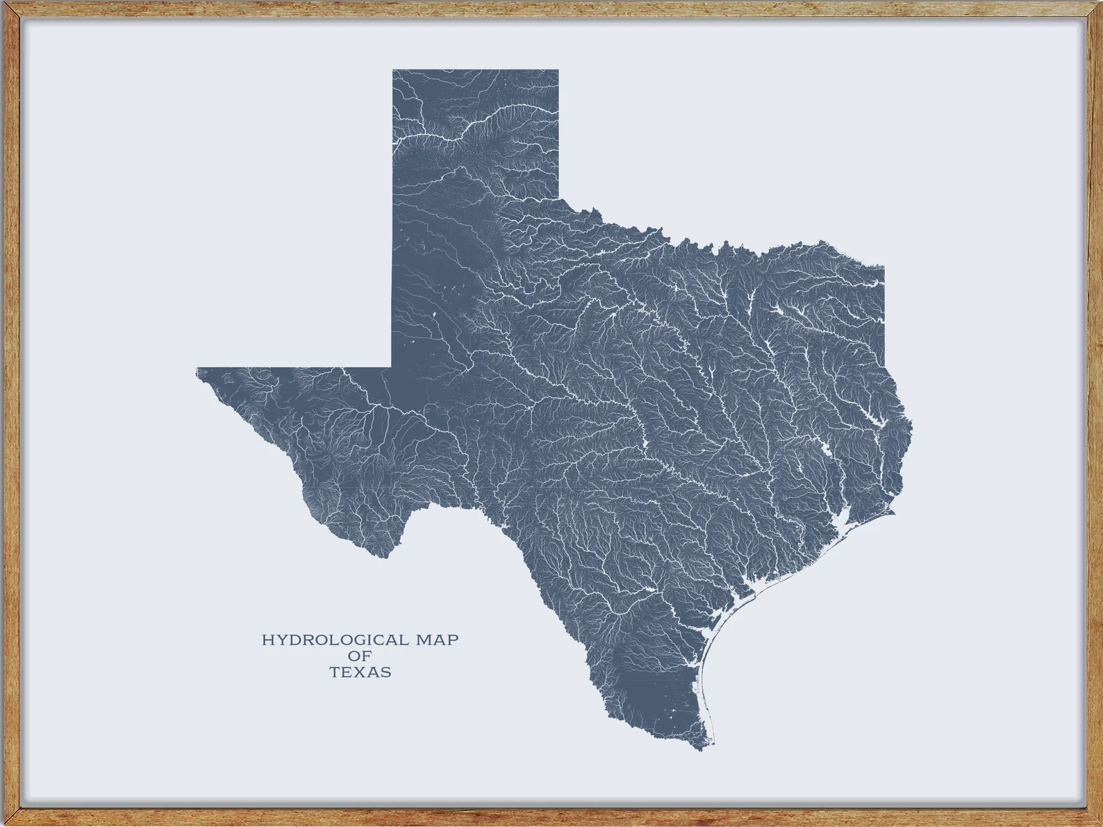 Texas Lakes And Rivers Map Stunning Lone Star Waterways