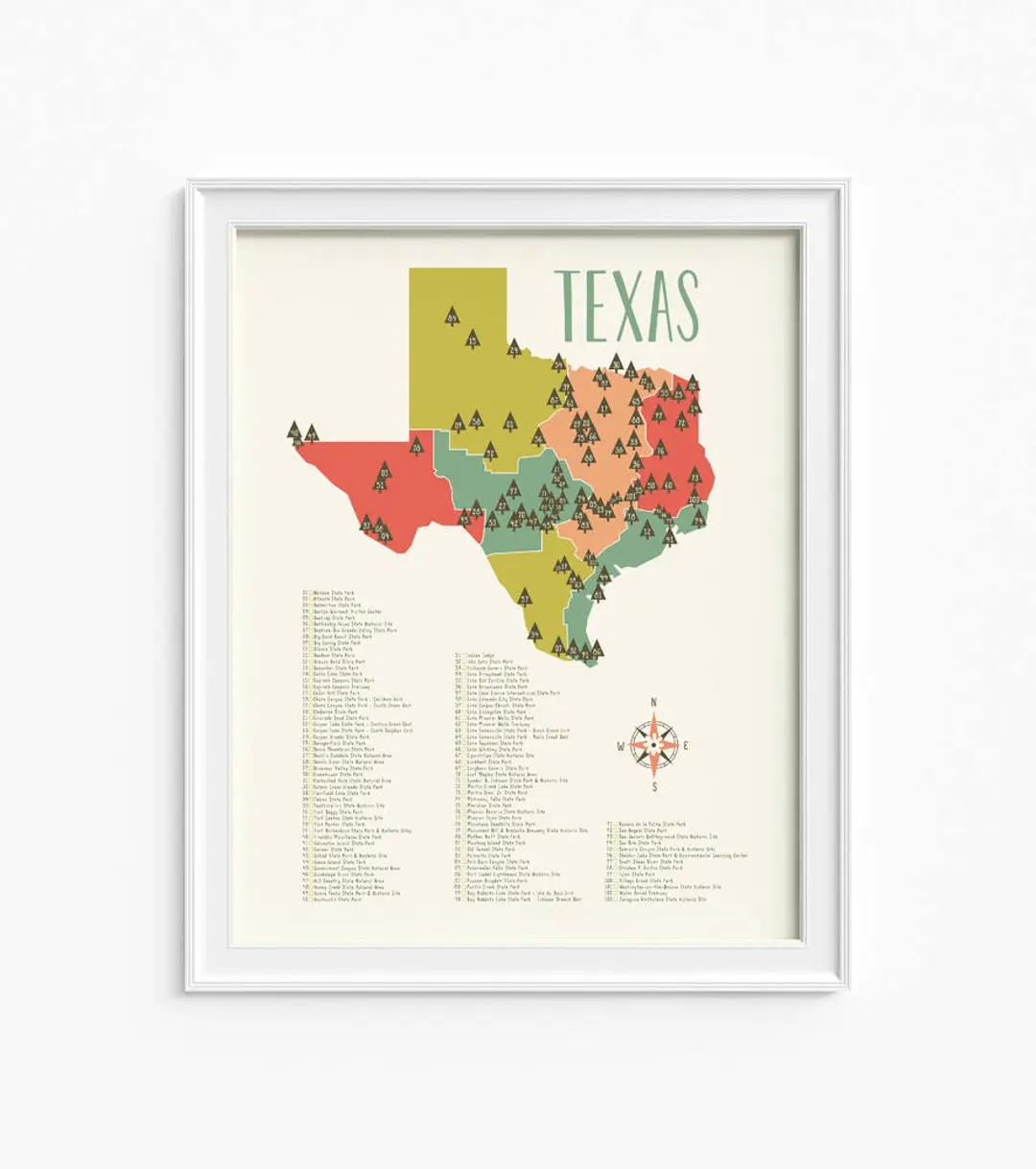 Free Printable Texas Map