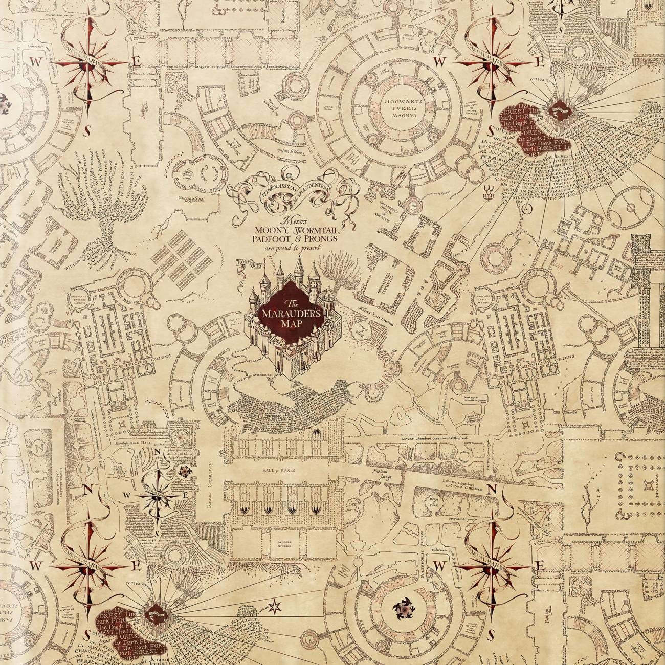 The Marauder s Map MinaLima The Marauder s Map MinaLima