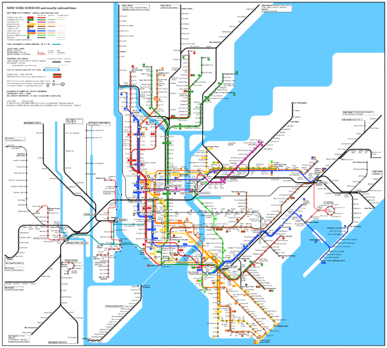 Top Infographics Subway Maps Around The World Virginia Duran