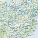 United States American Highways Wall Map By Globe Turner