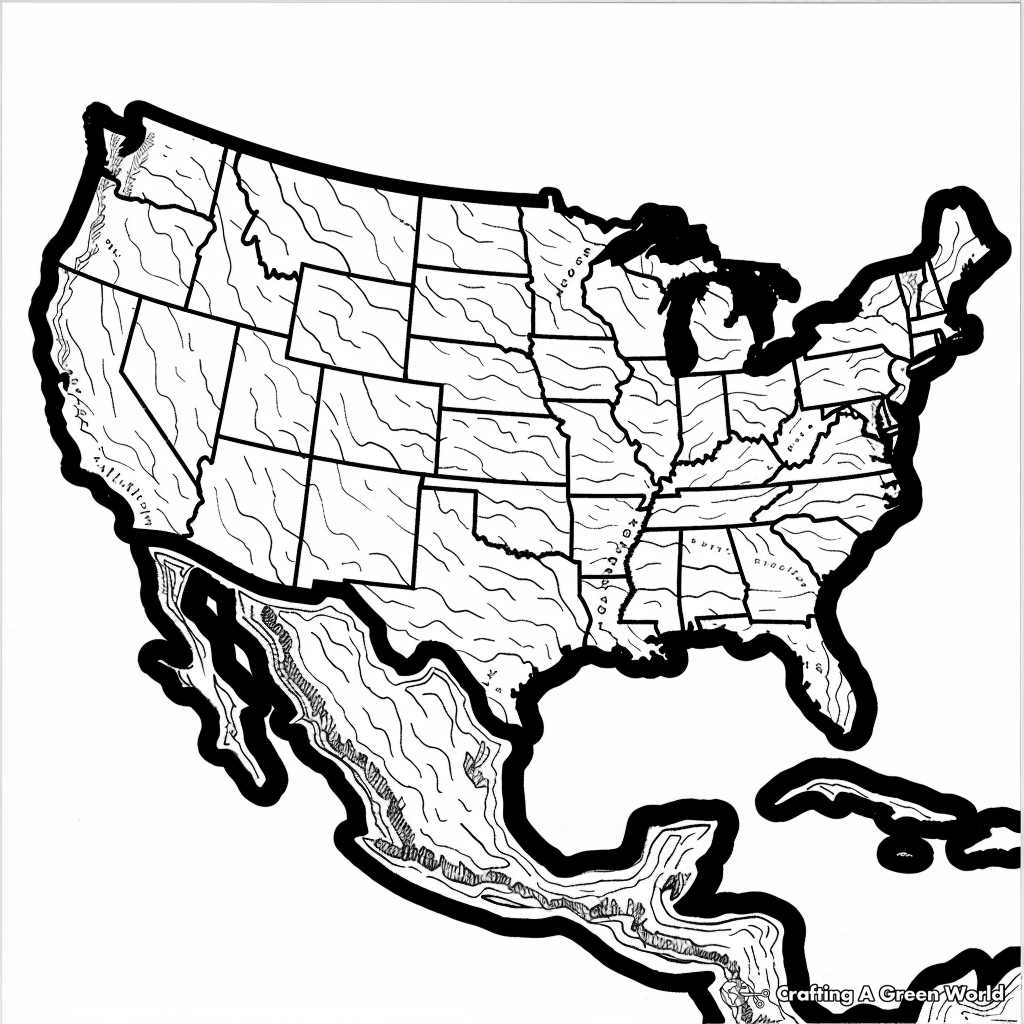Printable Empty Us Map Printable Empty Us Map