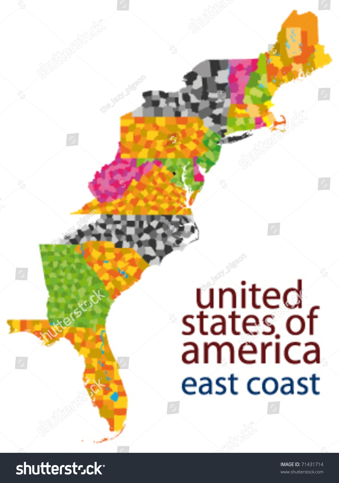 USA East Coast Cumple Map