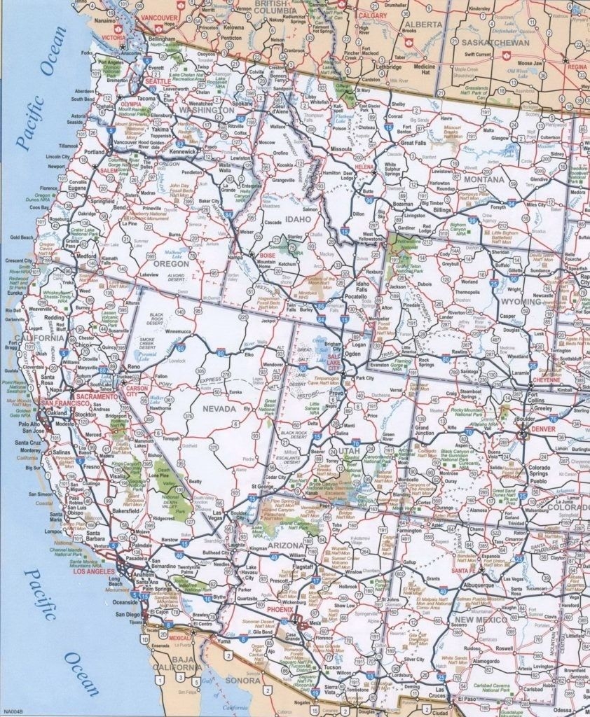 Map Of United States Printable Free