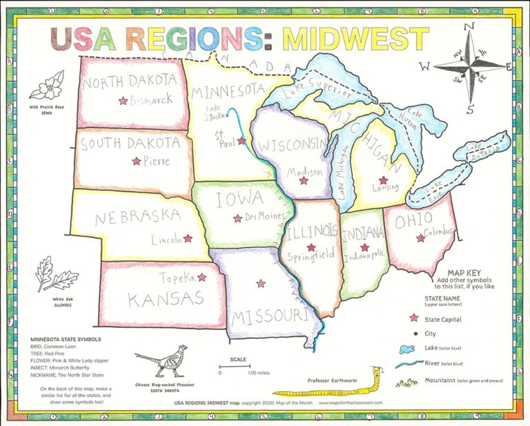 USA Regions Midwest