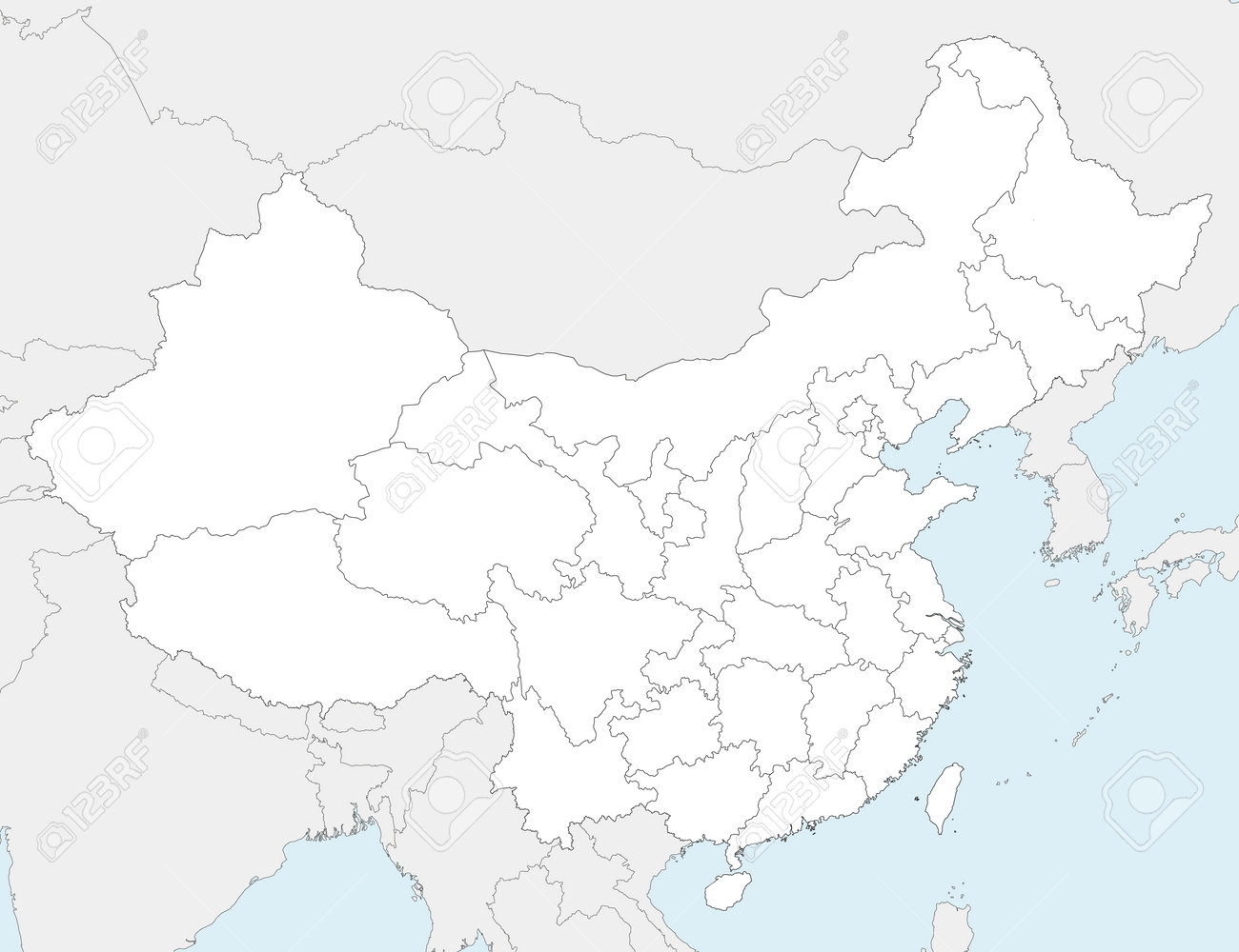 Vector Blank Map Of China With Provinces Regions And Administrative Divisions And Neighboring Countries Editable And Clearly Labeled Layers Royalty Free SVG Cliparts Vectors And Stock Illustration Image 193023586 Vector Blank Map Of China With Provinces Regions And Administrative Divisions And Neighboring Countries Editable And Clearly Labeled Layers Royalty Free SVG Cliparts Vectors And Stock Illustration Image 193023586