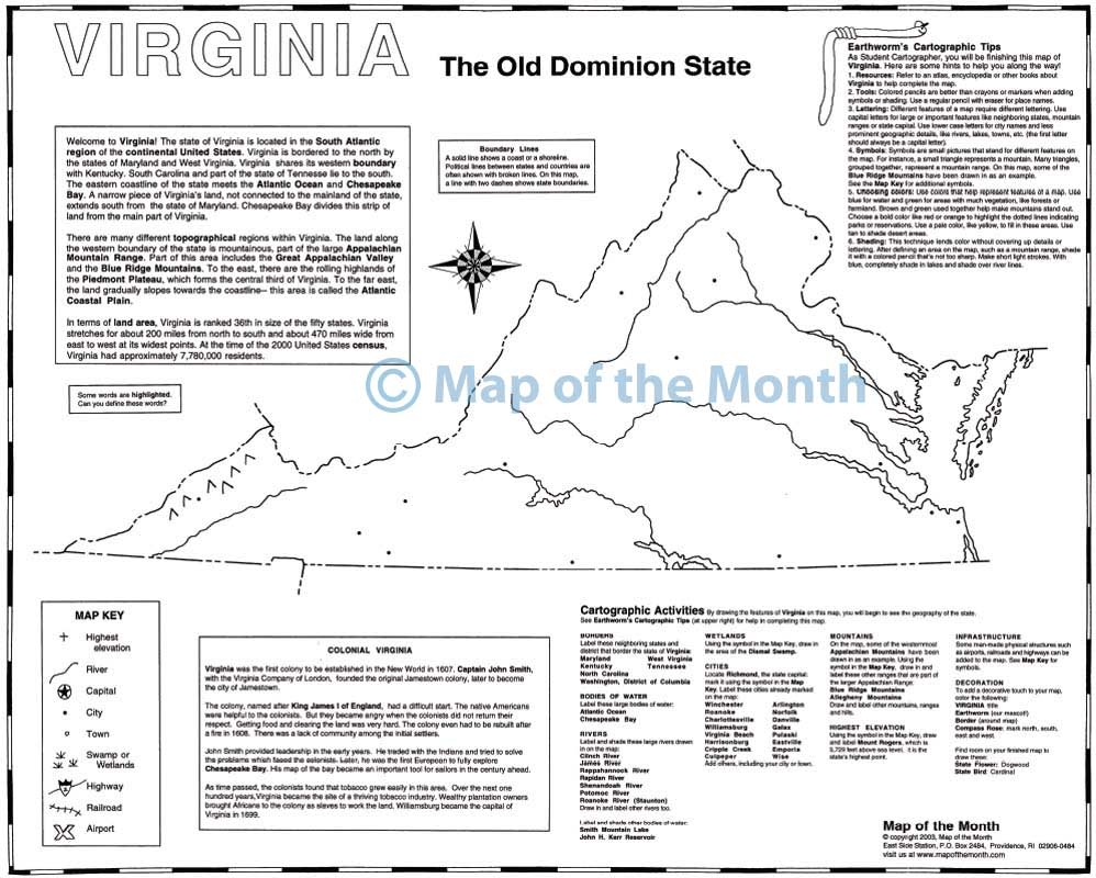 Virginia Map