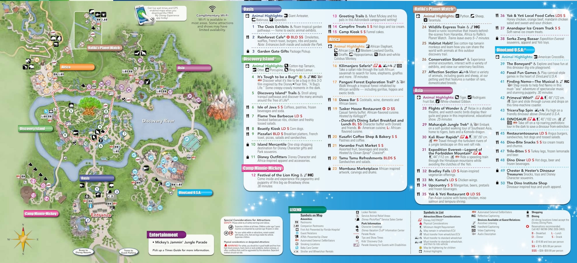 Walt Disney World Maps For Theme Parks Resorts Transportation 