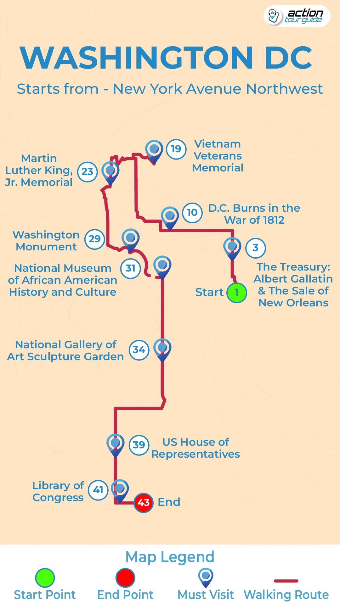 Washington Dc Sightseeing Map Printable Washington Dc Sightseeing Map Printable