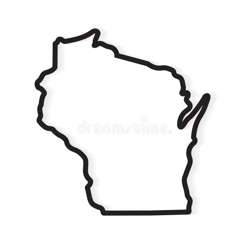 Wisconsin Map Stock Illustrations 6 551 Wisconsin Map Stock Illustrations Vectors U0026 Clipart Dreamstime